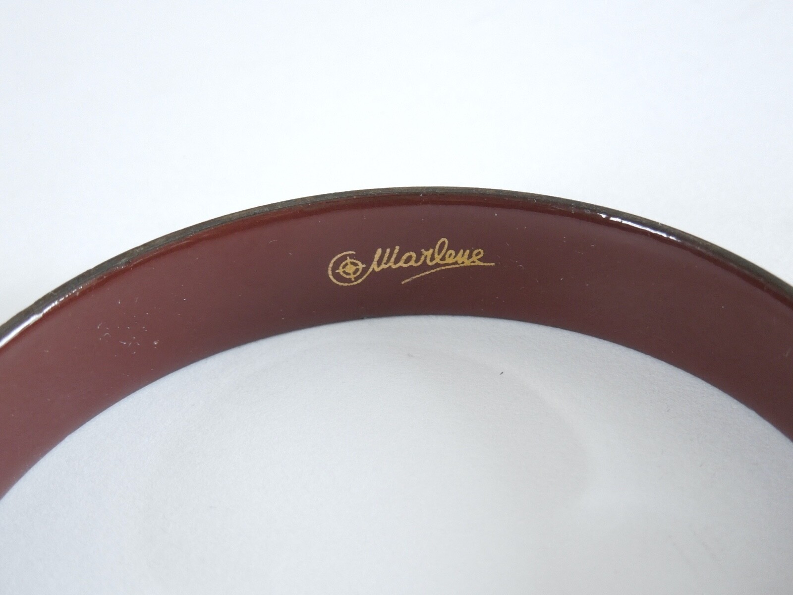 Marlene Vintage Enamel Bangle 31.6 G/Ø 6.6 Cm/Width 1.3 Cm