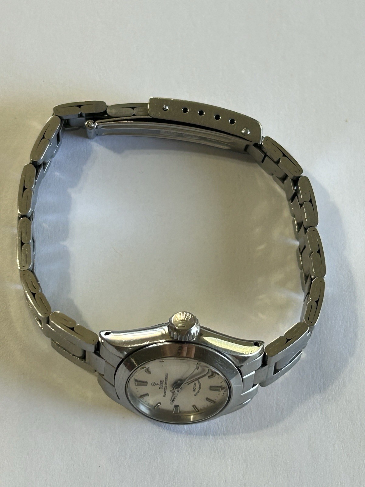 Vintage Tudor Ladies Princess Oysterdate Ref.7576/0 1968 Automatic Rolex Band