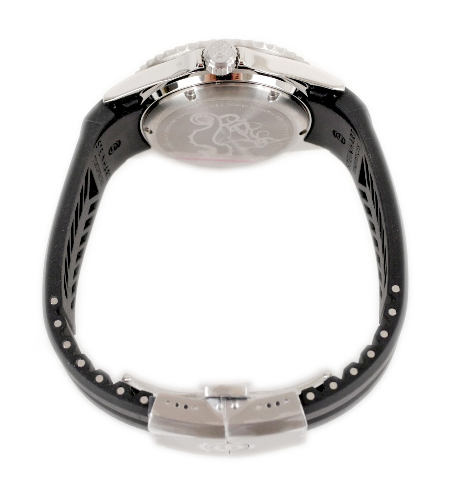 Steinhart Ocean One 39 Black Ceramic Automatic Swiss Dive Watch 103-0981 Slicone