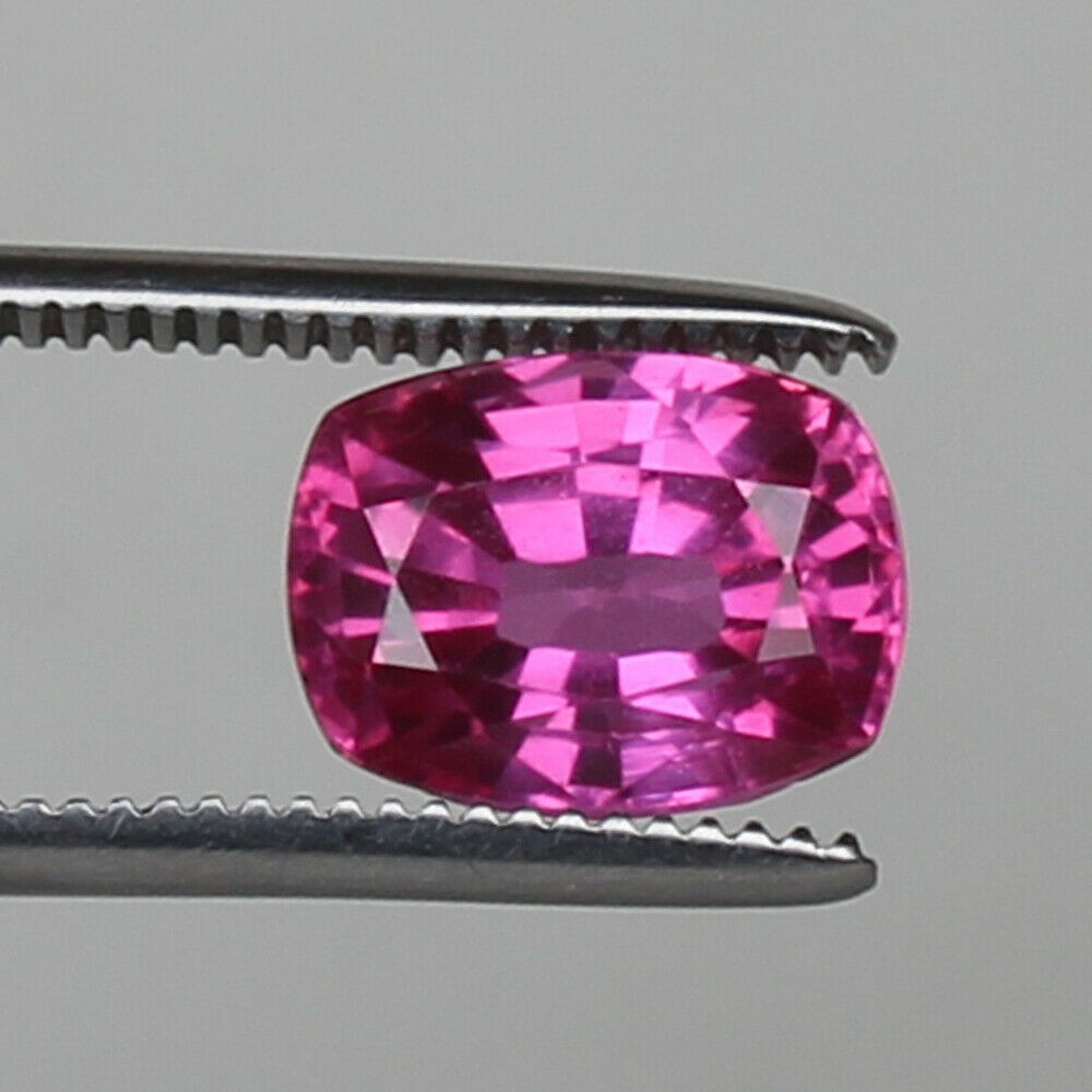 Genuine Cushion Cut Pink Sapphire Natural Loose Gemstone VVS Ceylon 5.80 Ct