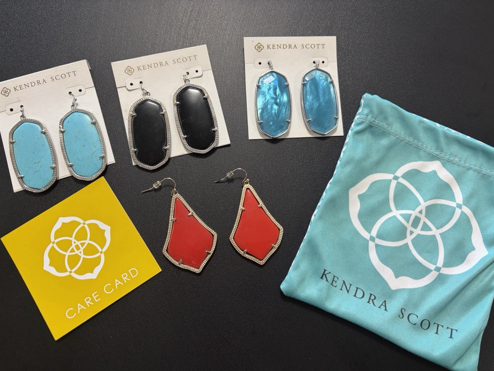 Kendra Scott Earrings Lot Of 4 Pairs