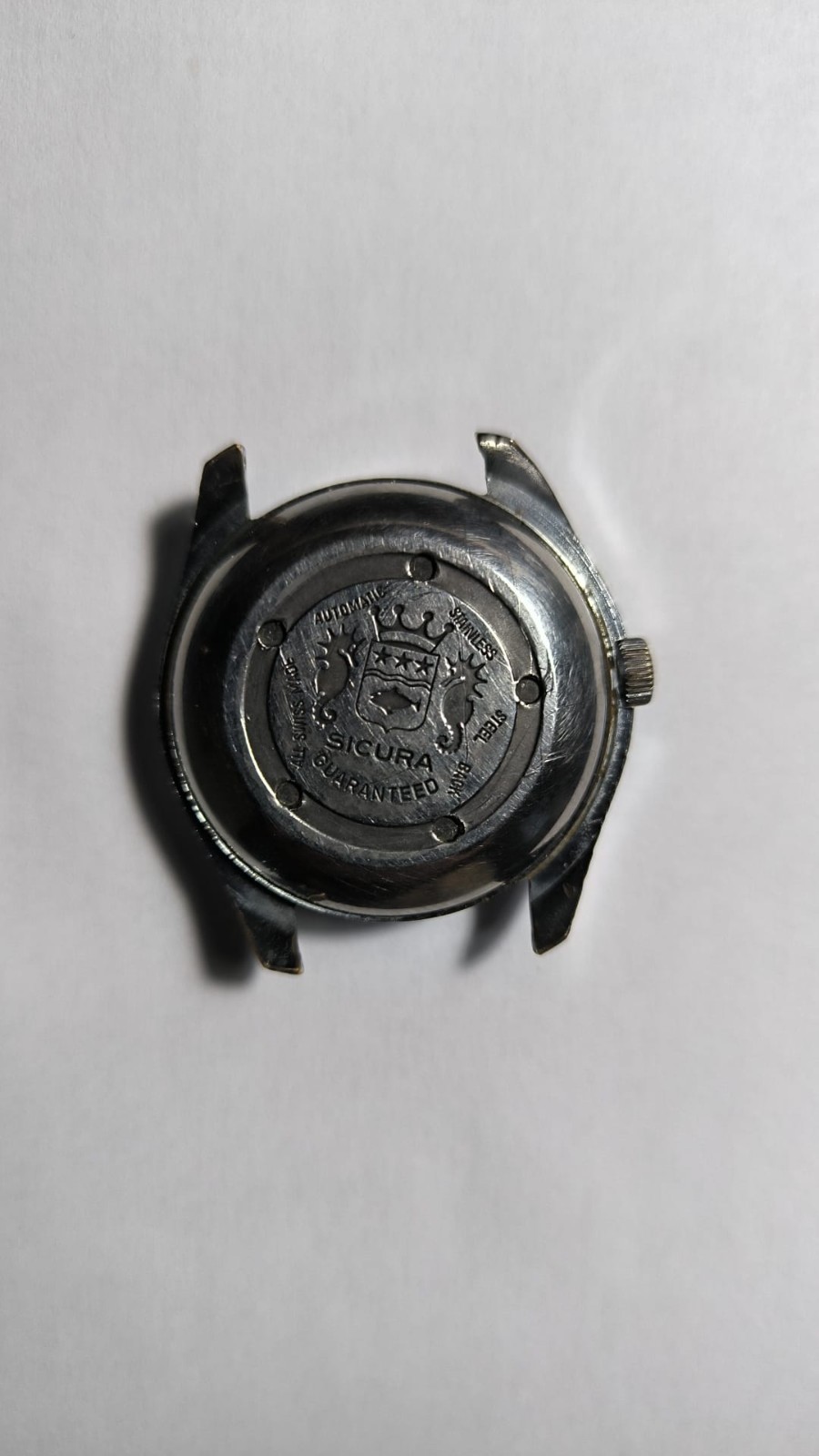 Sicura Automatic Vintage Swiss Made cal. Baumgartner BF 158 to 25 Jewels.