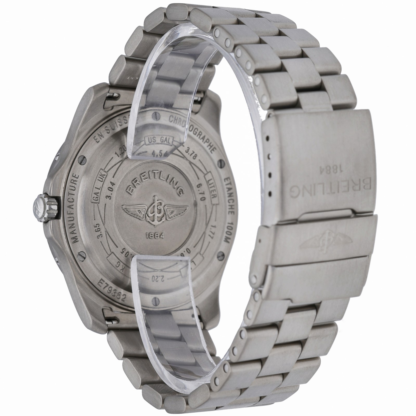 Breitling Aerospace Avantage E79362 with 42mm Titanium case and Silver dial. …