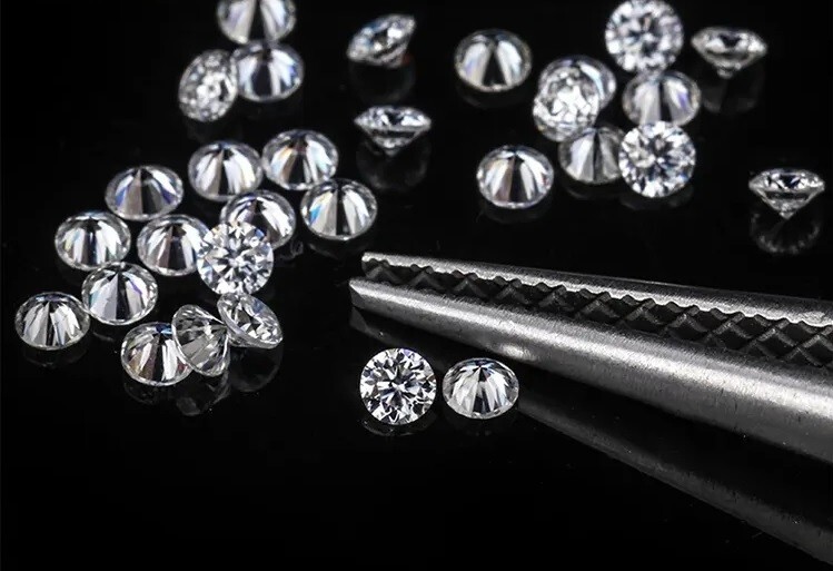 2.70 mm Size. CVD 1 Carat Lot VVS,G-H White Lab Grown Loose Diamonds Round Shape