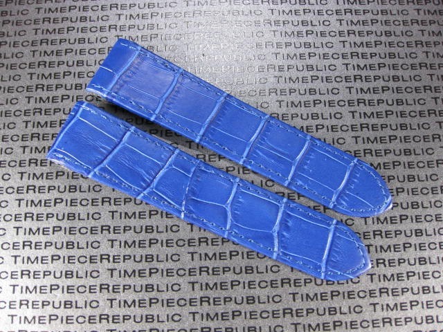 20mm Leather Strap Alligator Grain Watch Band Cartier for SANTOS 100 Medium 32mm
