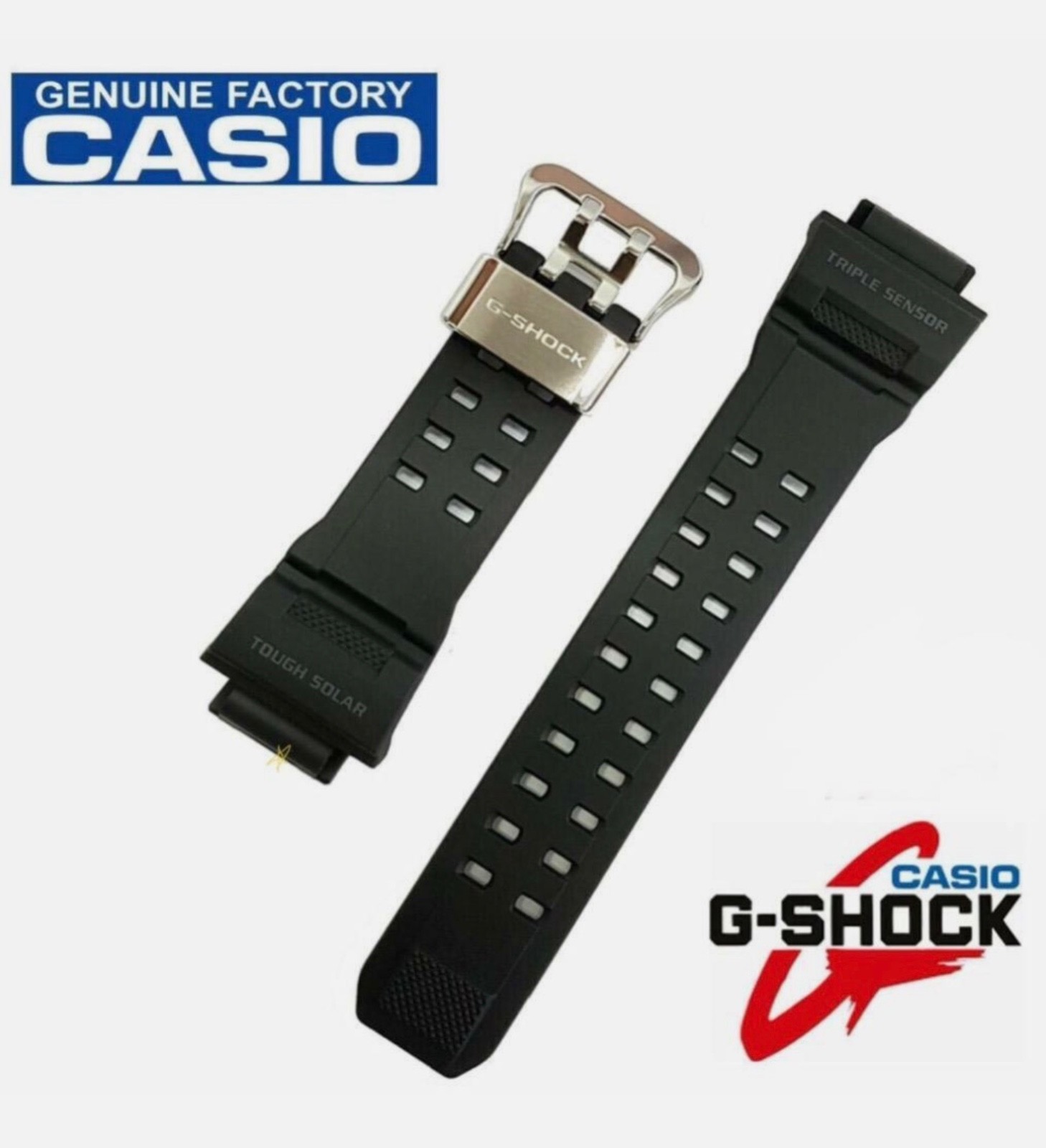 Genuine Casio Watch Band Strap G-Shock GW-9400-1 GW-9400BJ1GW-9400J1+Box+Cradle