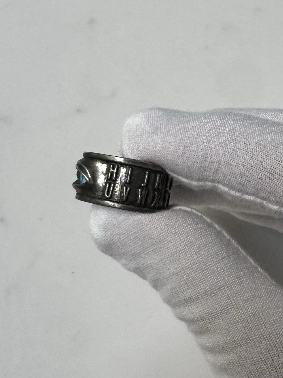 Alchemy England “Ouija” Spirit Eye Ring Size 9