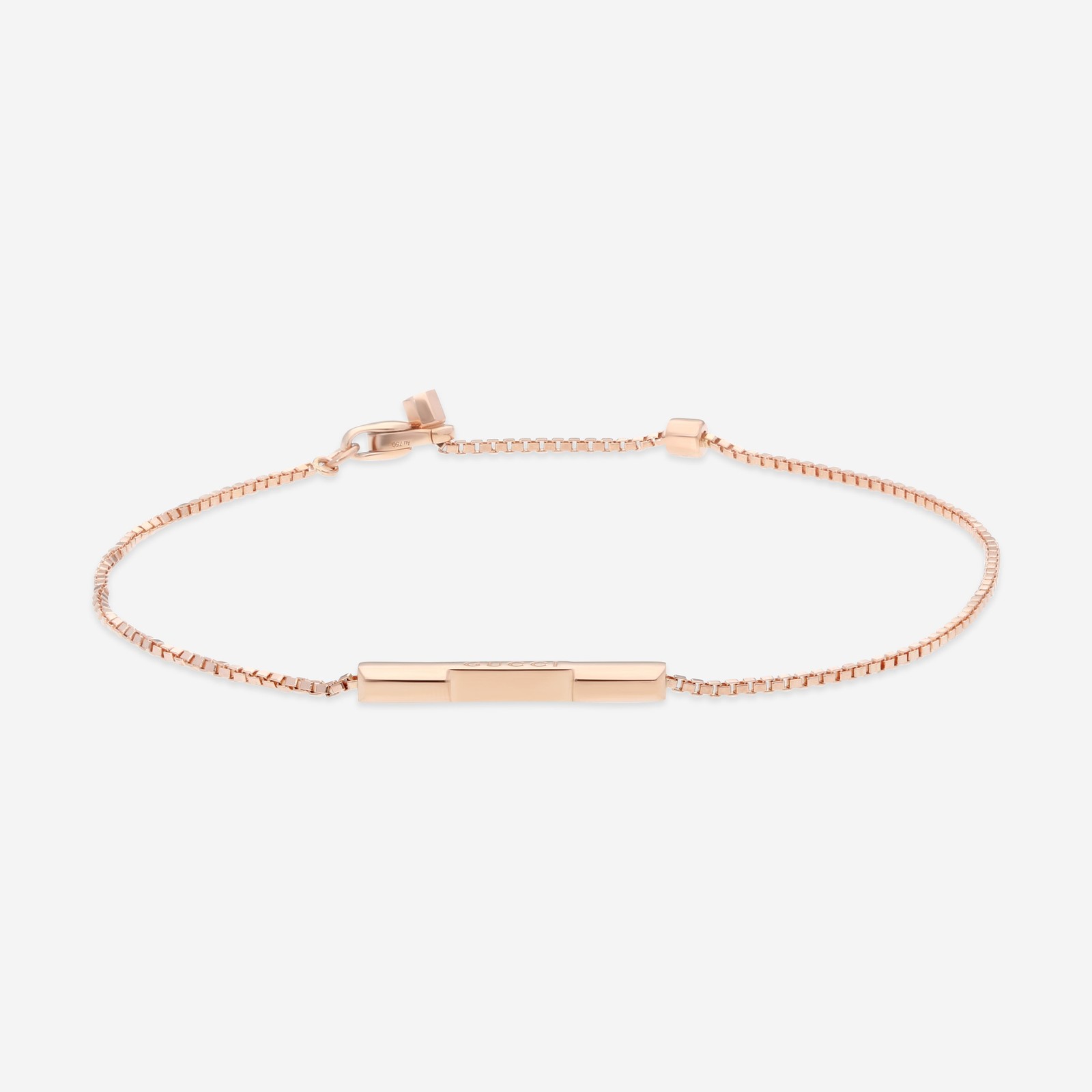 Gucci Link to Love 18kt Rose Gold Bracelet YBA662106002016 Size S MSRP $1,250