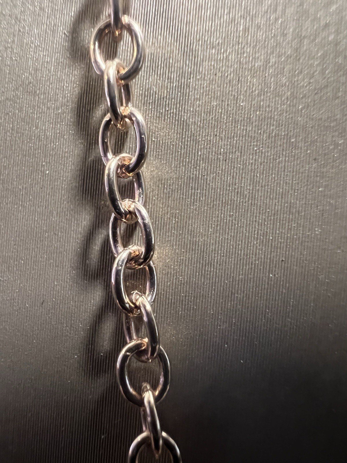 14K Rose Gold 3.25 mm Cable Oval Rolo Link Chain Necklace BRAND NEW!!!