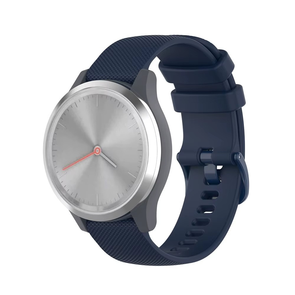 18mm 20mm 22mm Watch Strap For Garmin Watch Venu 3/3s/2/2s Silicone Watchbands