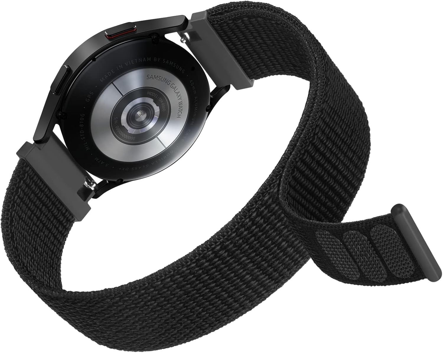 Lightweight Nylon Quick Release Watch Band, Stylish Adjustable Strap 20mm