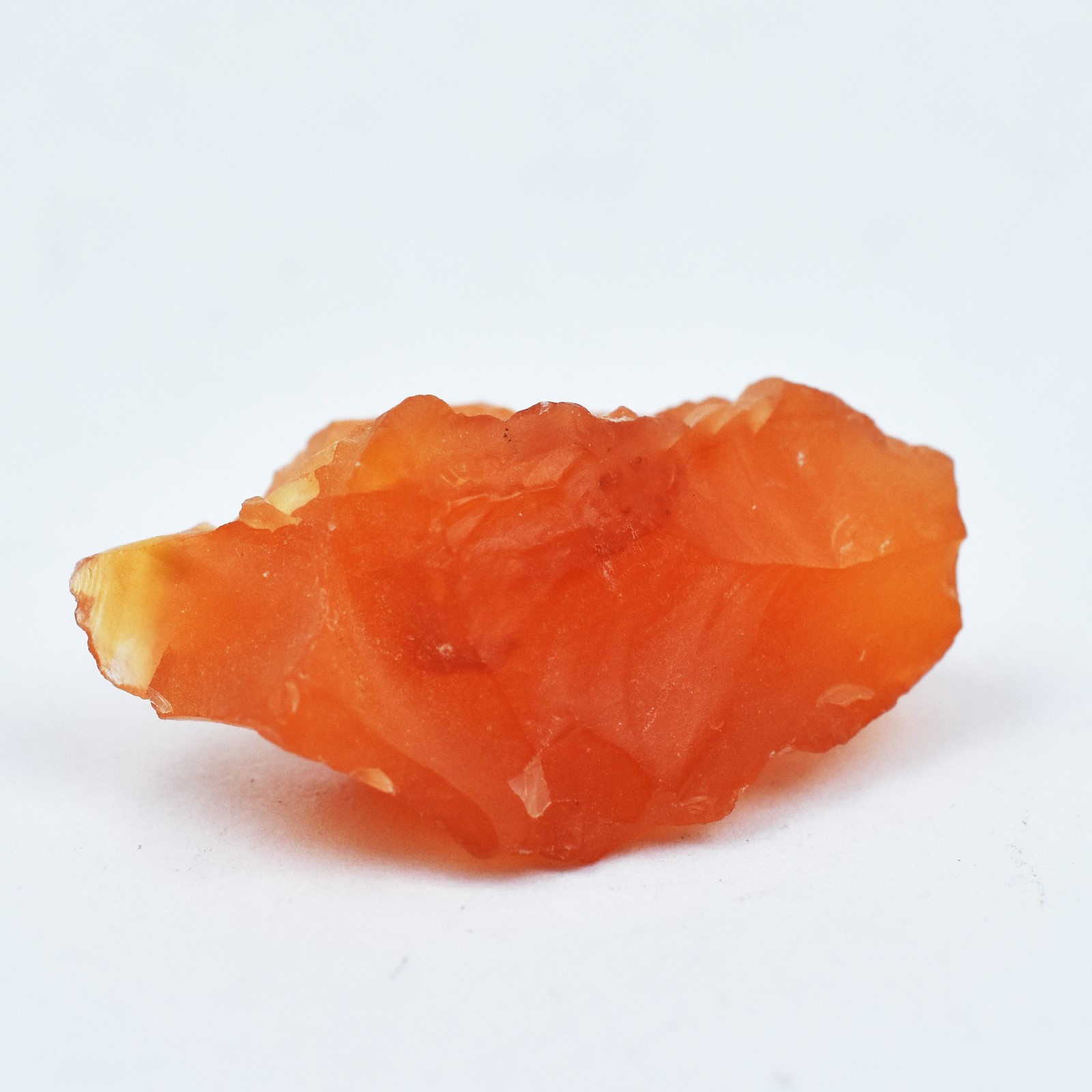 Uncut Orange Sapphire 169.2 Ct Natural Rough SAPPHIRE Certified Gemstone
