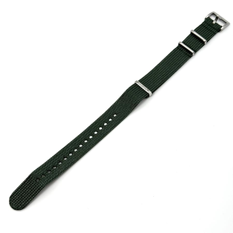 Genuine New Seiko 20mm Green Fabric One-Piece Band Strap RS18C20BE