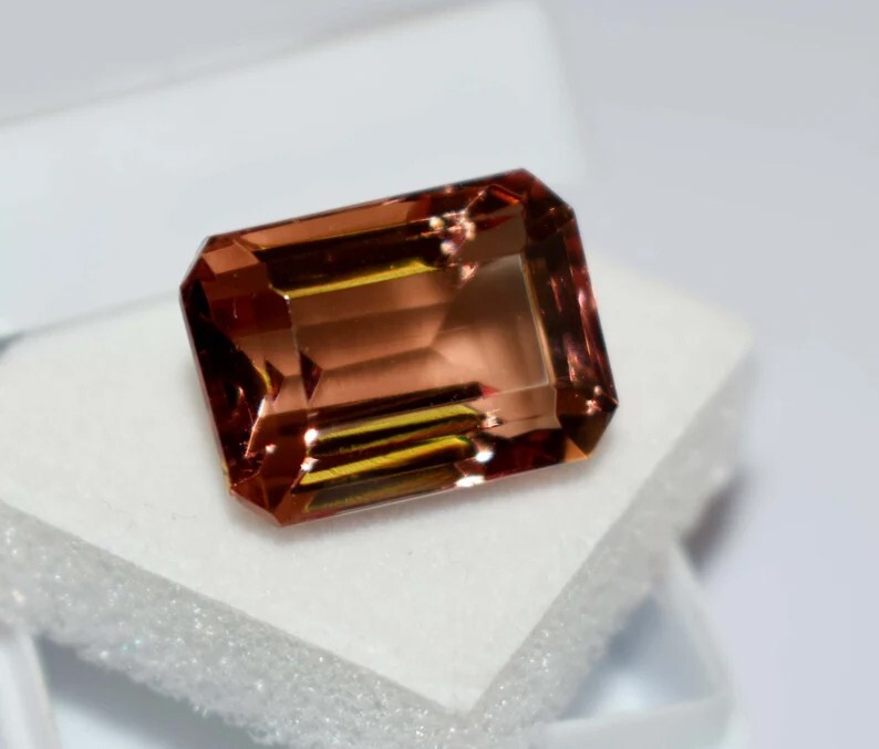10 to 12 CT Emerald Cut Loose Gemstone Color Changing Natural Alexandrite