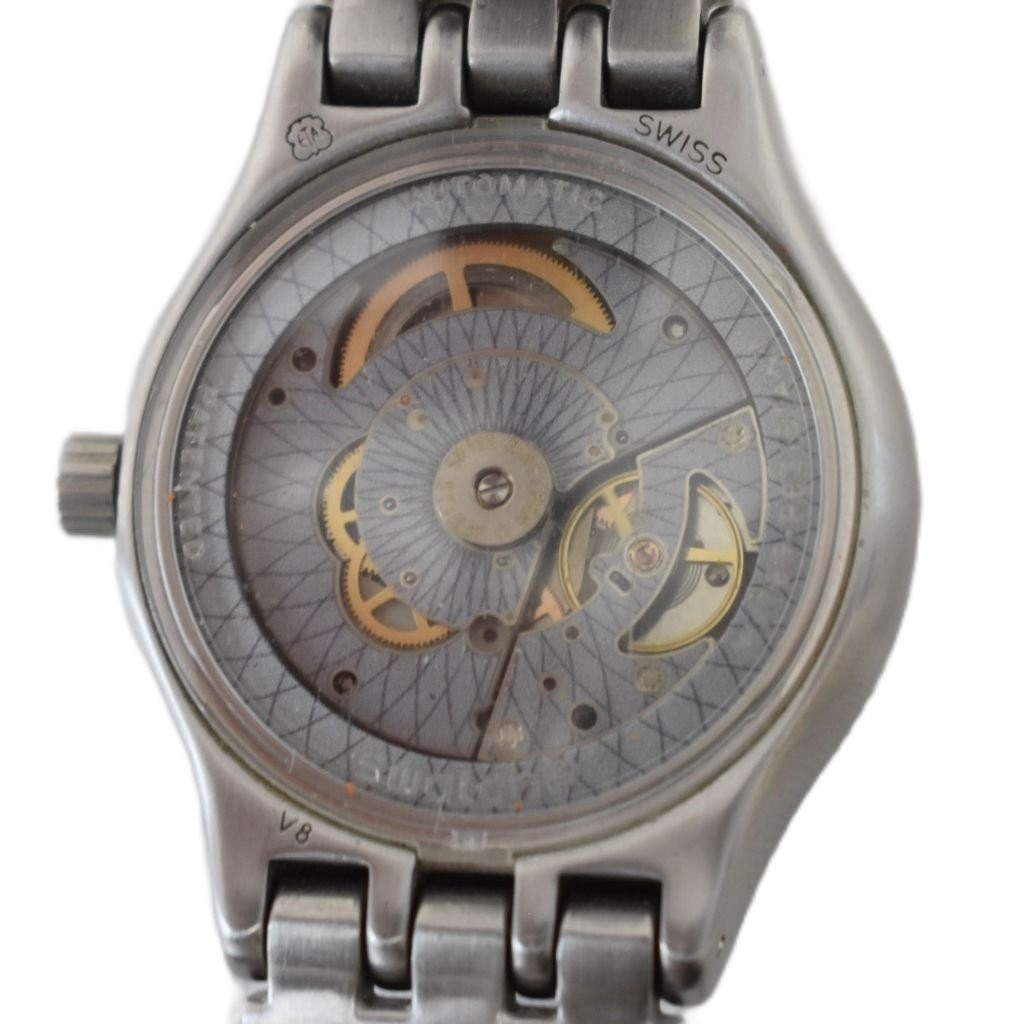 Swatch Men’s Automatic Silver YIS431 Watch 42mm Band