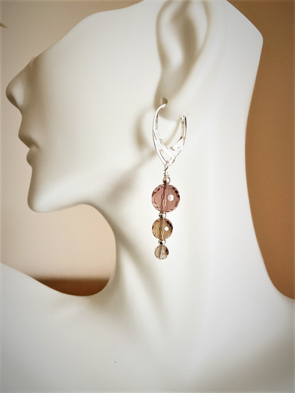 Diaspore zultanite Sterling Silver Earrings RARE