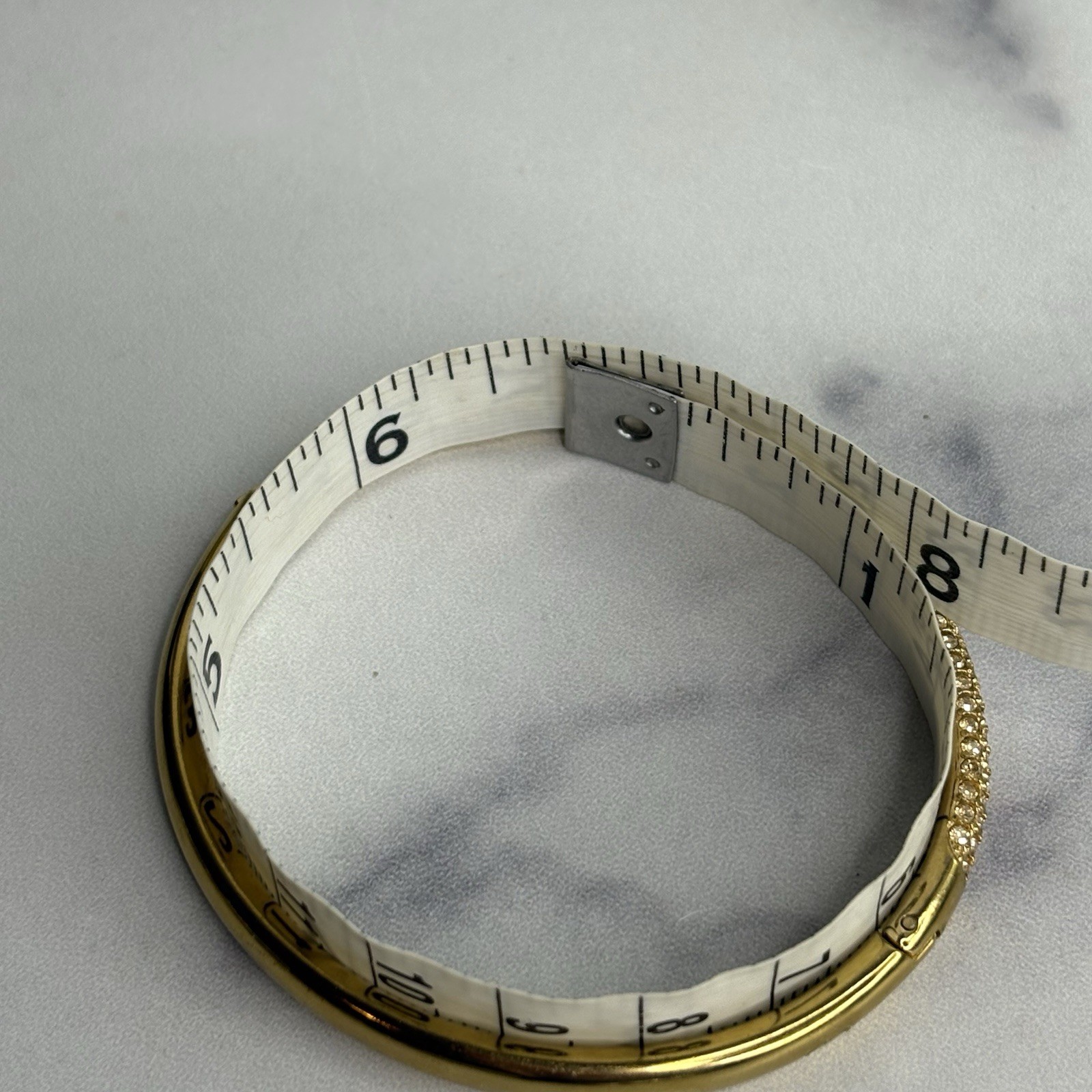 Swarovski Sublima Gold-Tone Pavé Bangle Bracelet