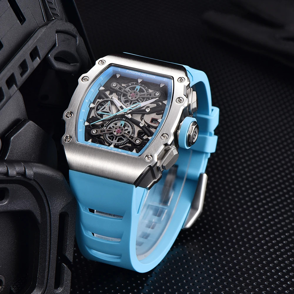 “2023 Ultimate Men’s Sport Watch – Waterproof, Skeleton Dial, Sapphire Glass”