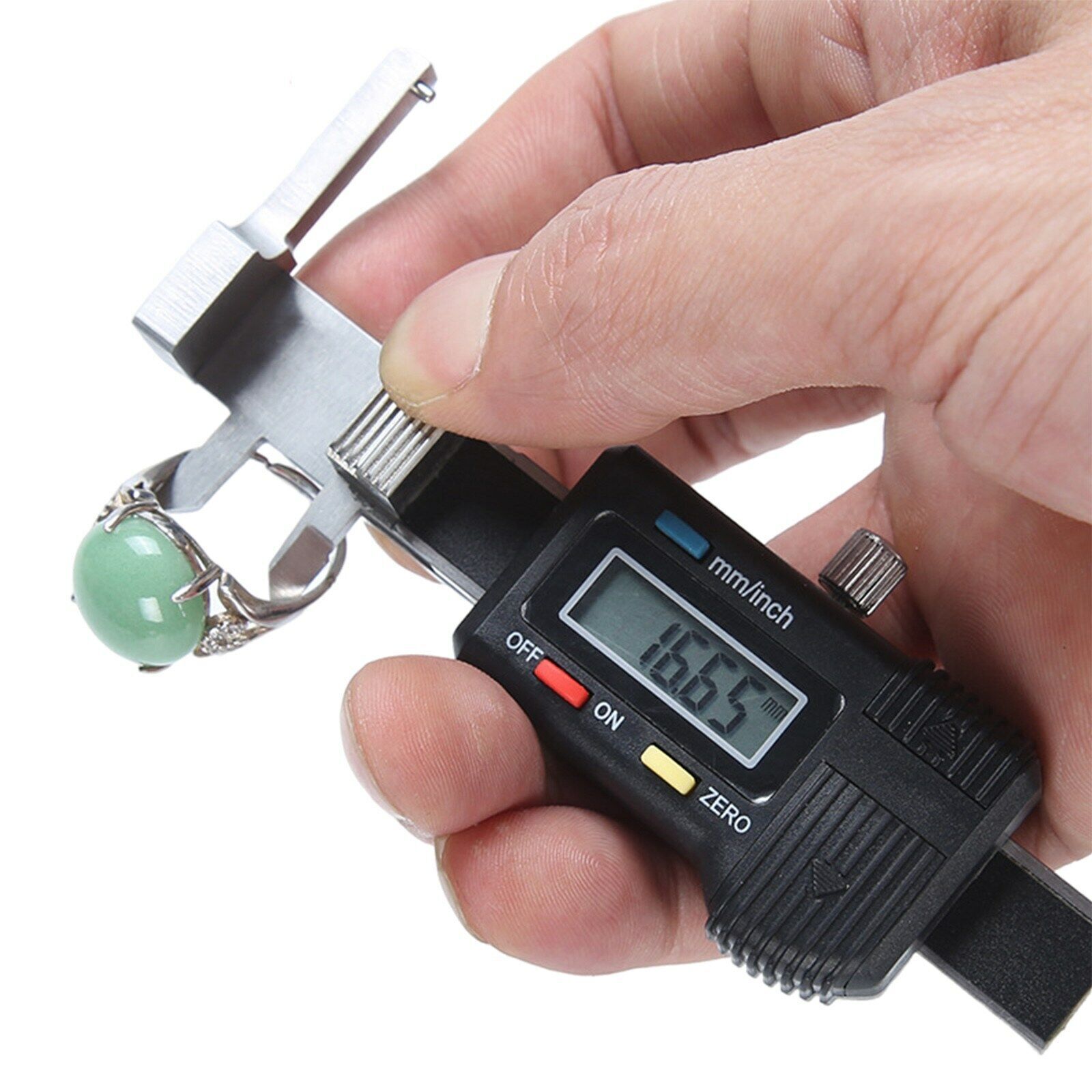 0-25mm Digital LCD Jewelry Caliper Measuring Tool For Pearl Diameter Thickness