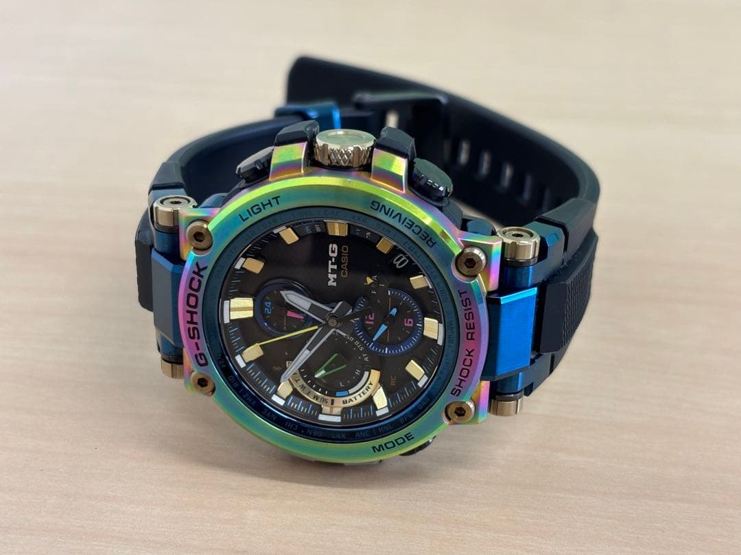 Excellent Rare Limited Edition G SHOCK MTG B1000RB 2AJR Radio Solar