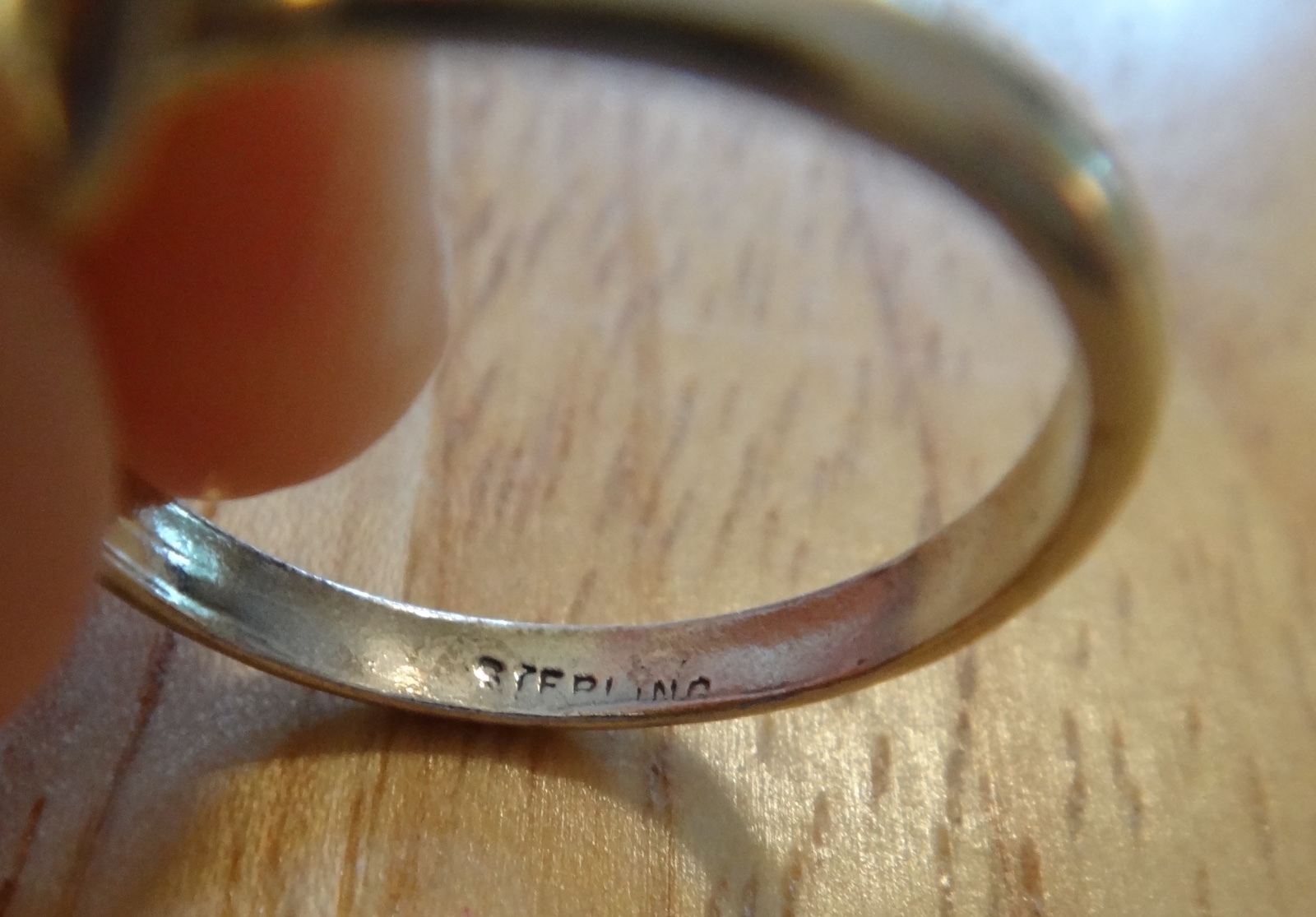 size 9 Sterling Silver 2mm wide Plain Band Charm Ring to Add a Charm