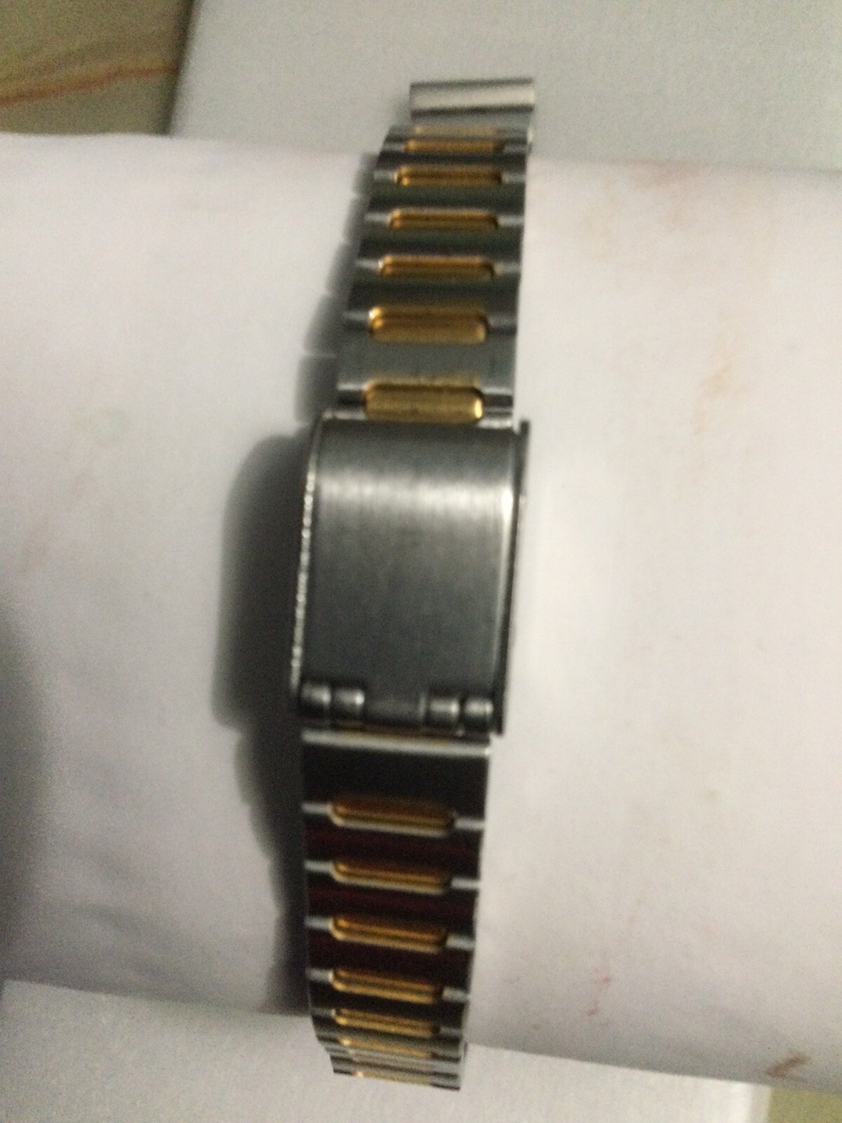 CASIO Women’s watch band Gold Tone & Stainless Steel ID Style Watchband