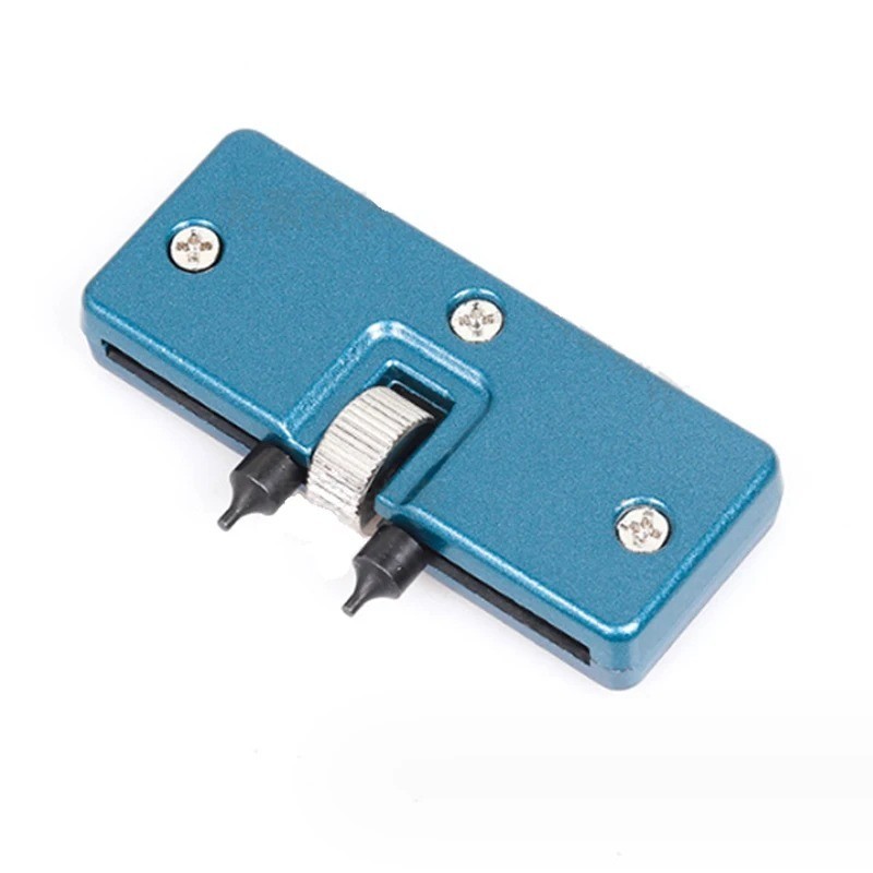 Watch Back Case Opener Adjustable Tool Press Closer Remover Wrench Kit