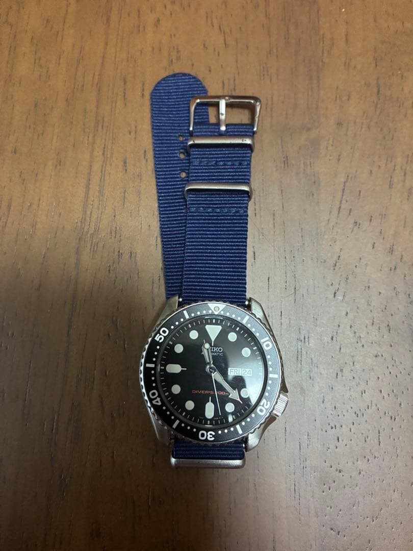 SEIKO SKX007K Black Boy Safe packing!