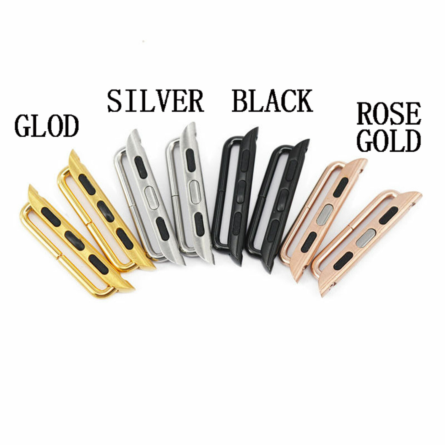 38mm-49mm Watch Band Connector Adapter Stainless Steel For Apple Watch 1-9 ULTRA