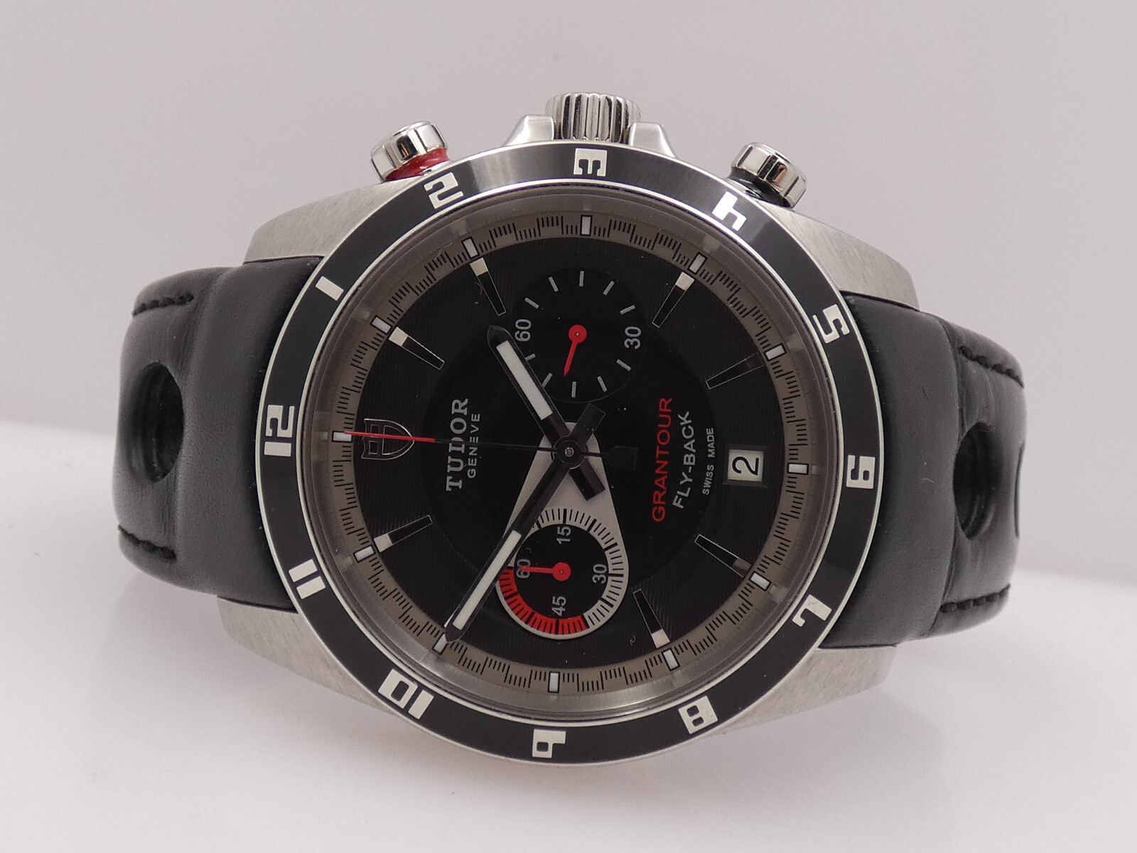 TUDOR CHRONOGRAFO GRANTOUR FLY-BACK 20550N 42MM AUTOMATIC STEEL WATCH