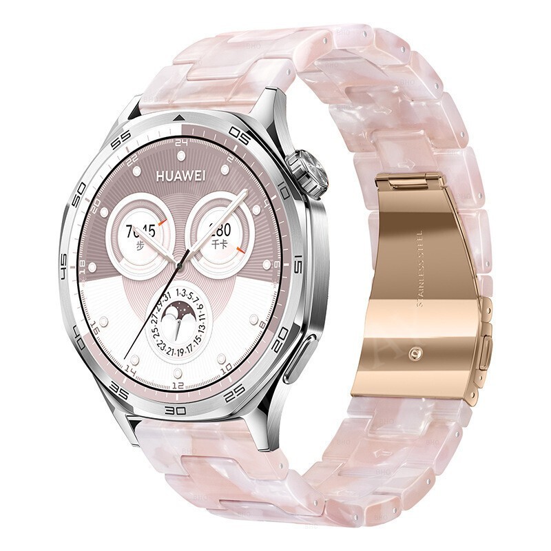 Luxury Resin Watch Band Strap for Amazfit Bip 6 5 GTR GTS 4 3 2 2e 47mm Bracelet