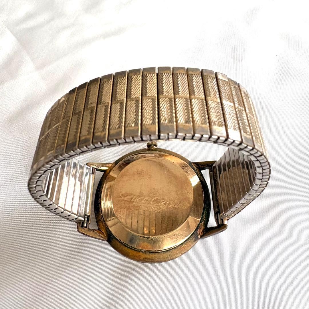 Seiko Crown Manual Wind Men’s Watch 21 Jewels J15003 Used Not Confirmed SA430