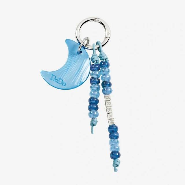 Bag Charms Dodo Luna Bioresin Plastic DVC5001_BAGMO_0AZAC Blue Keychain