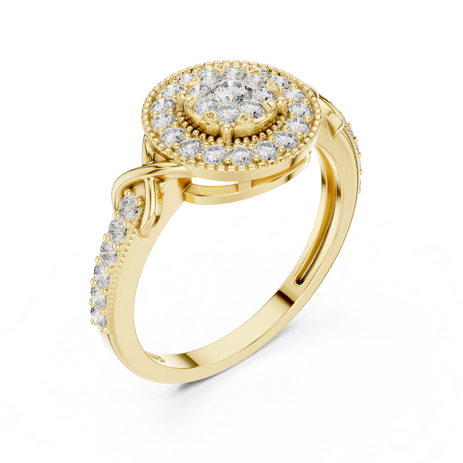25+ Women’s Ring Gold CAD Files Bundle 3DM STL Designs Digital Download LR-16