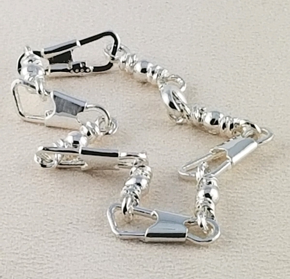 ACTS Bracelet Sterling Silver Fishers Of Men Bracelet/Walk to Emmaus. Beautiful!