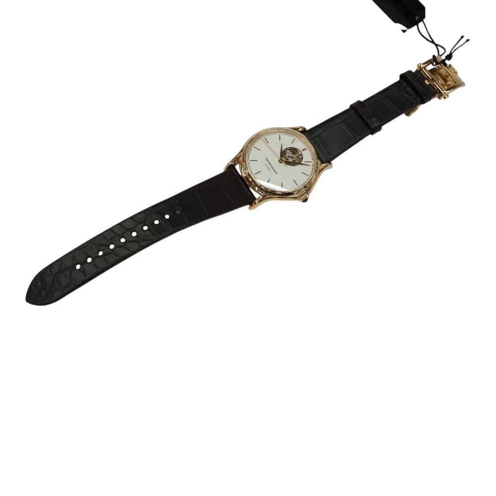 EMPORIO ARMANI ARS-3301 Stainless Steel / Rose Gold Plated 42.0mm #KNW2194