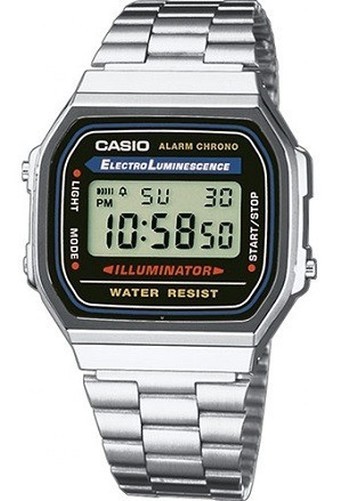 Casio Digital Retro Vintage Unisex Wrist Watch A168WA-1YES