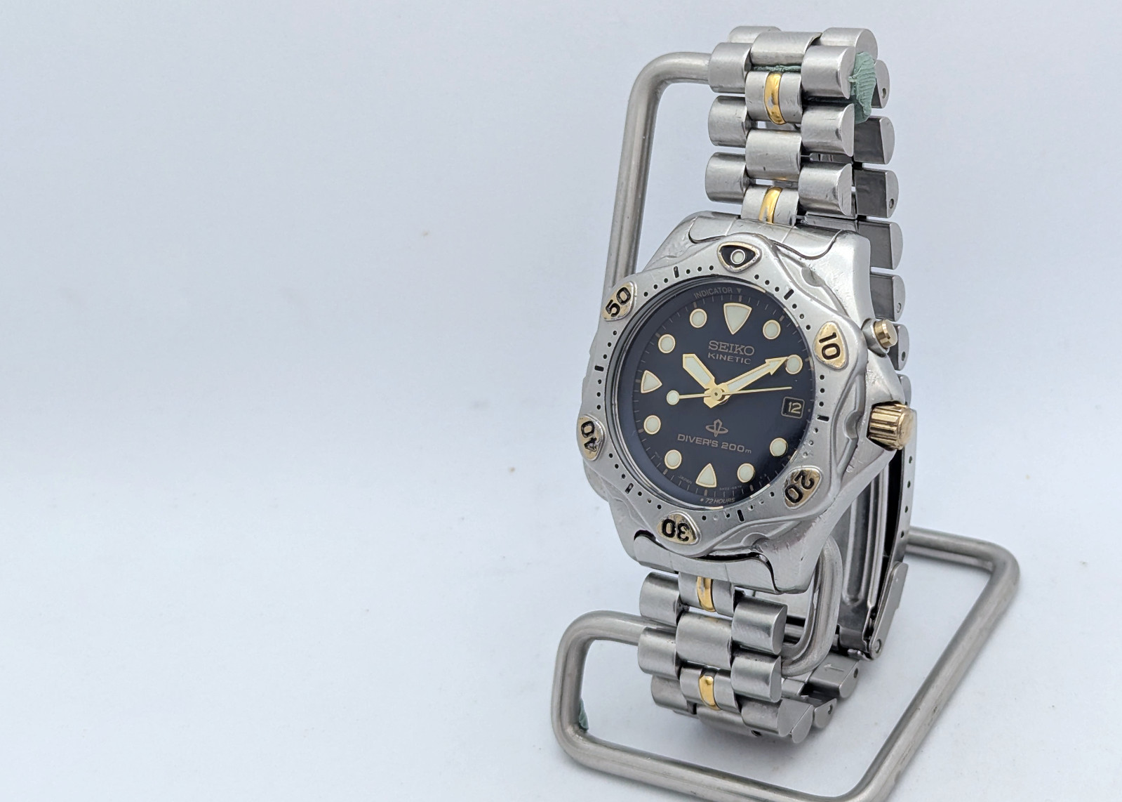 Seiko Kinetic Diver 200M 5M22-6A90 Starfish | New Capacitor, Crystal & Box