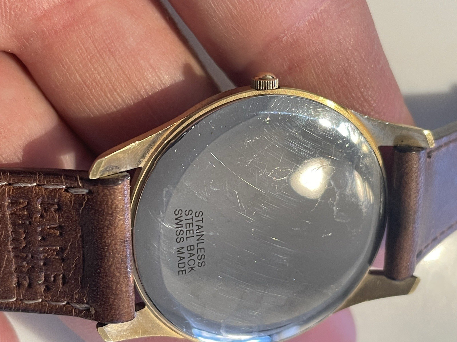 Swiss Men’s Alfex C.V.W.E. Nimitz US Navy Biplane Military Watch w/NEW BATTERY!