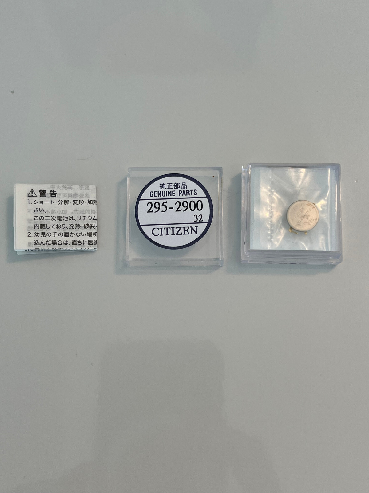 Citizen Eco-Drive 295-29 295-2900 MT920 Rechargeable Battery Capacitor 0850 0855