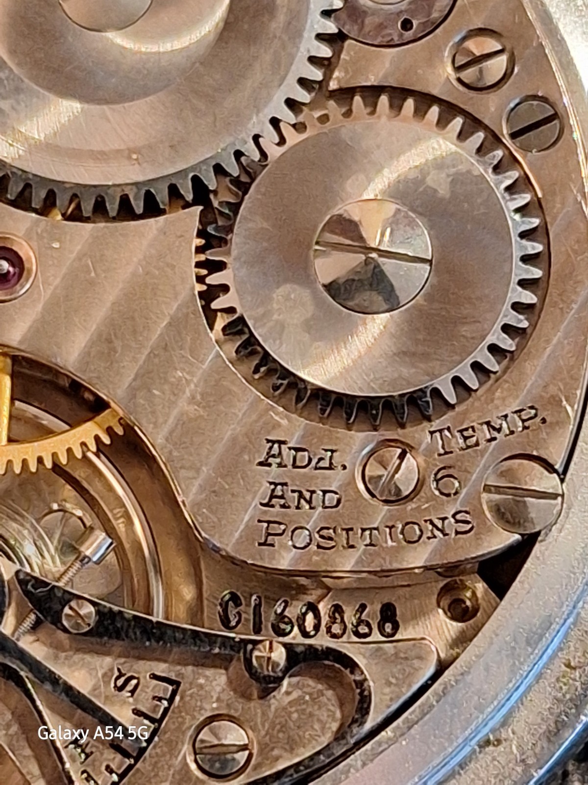 Vintage Hamilton 992B Railroad Model 8 Pocket Watch 21 Jewels Runs