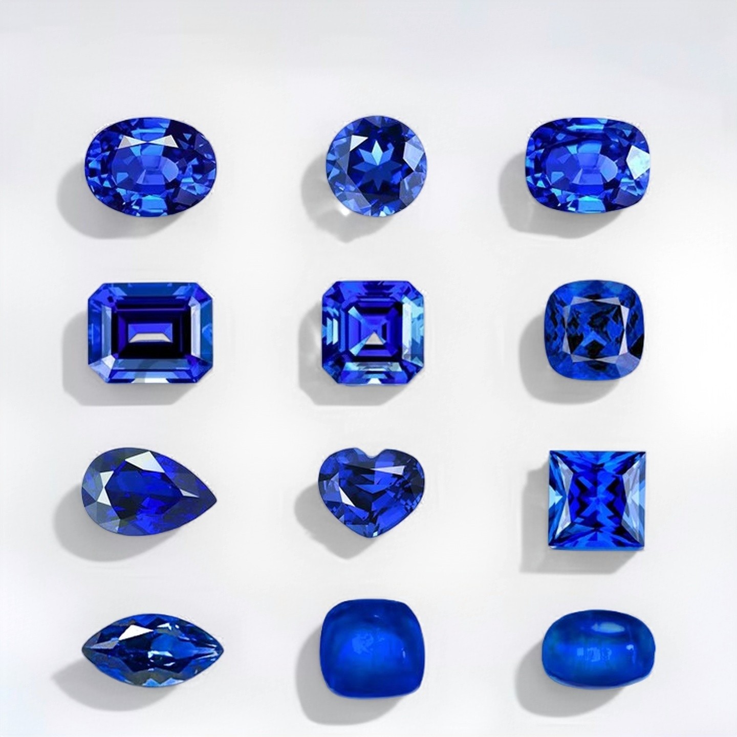 Top Lab Grown Sapphire Royal Blue Sugar Tower Shape Cut AGL Certificate