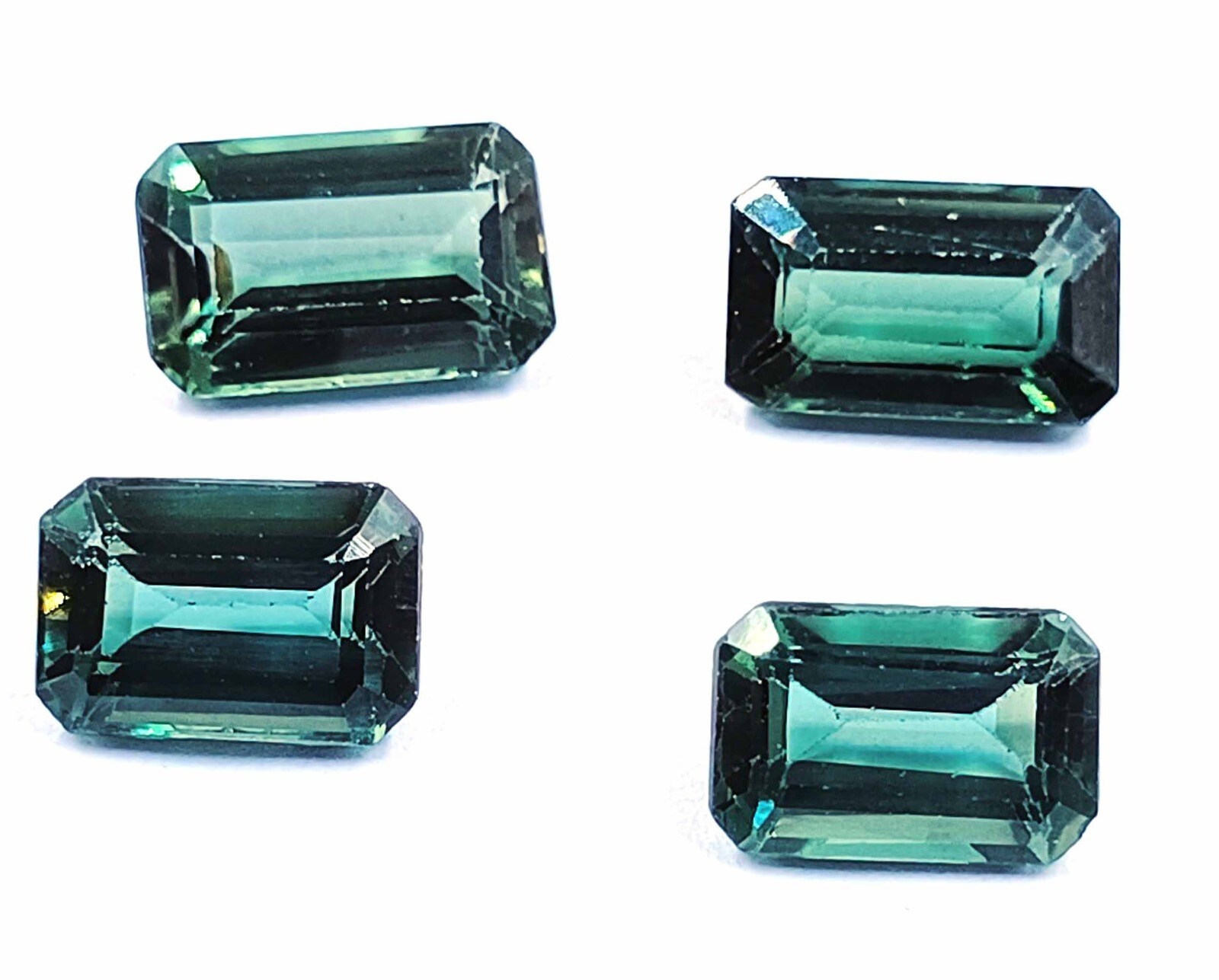 IGL Alexandrite Natural 12x8mm LOT Russian Color Changing Emerald Cut Loose 4N