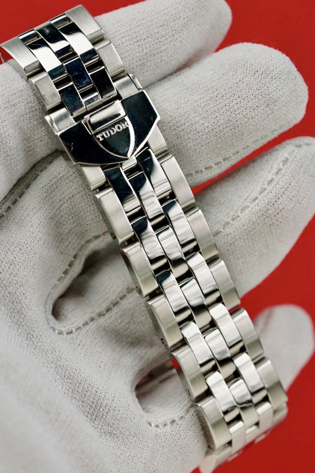 TUDOR Glamour Date 36mm #55000 White Dial Clean!!