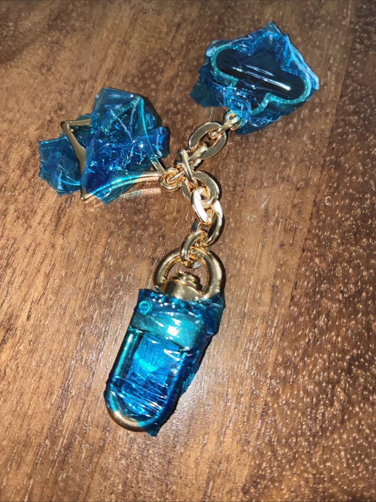 Gold And Black Keychain