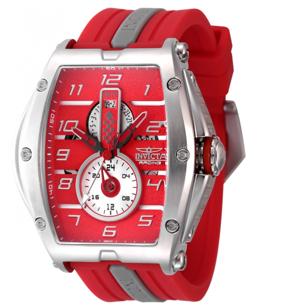 Invicta S1 Rally Diablo Racing RPM Men’s 50mm Red Quartz Watch 47384