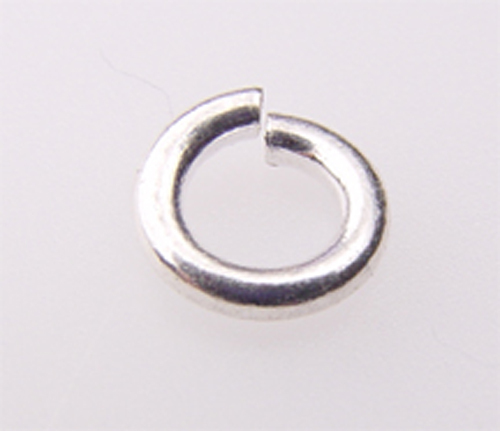 #721 sterling silver open jump ring of 5,6,7mm