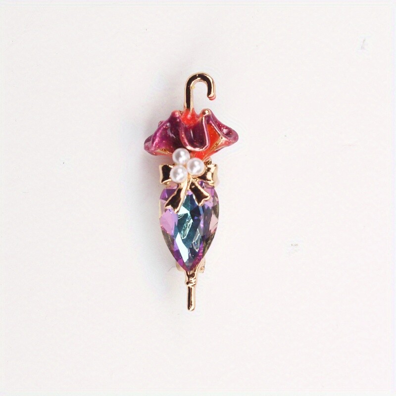 Fashion Trend Personality Simple Creativity Cute Elegant Candy Umbrella Brooch