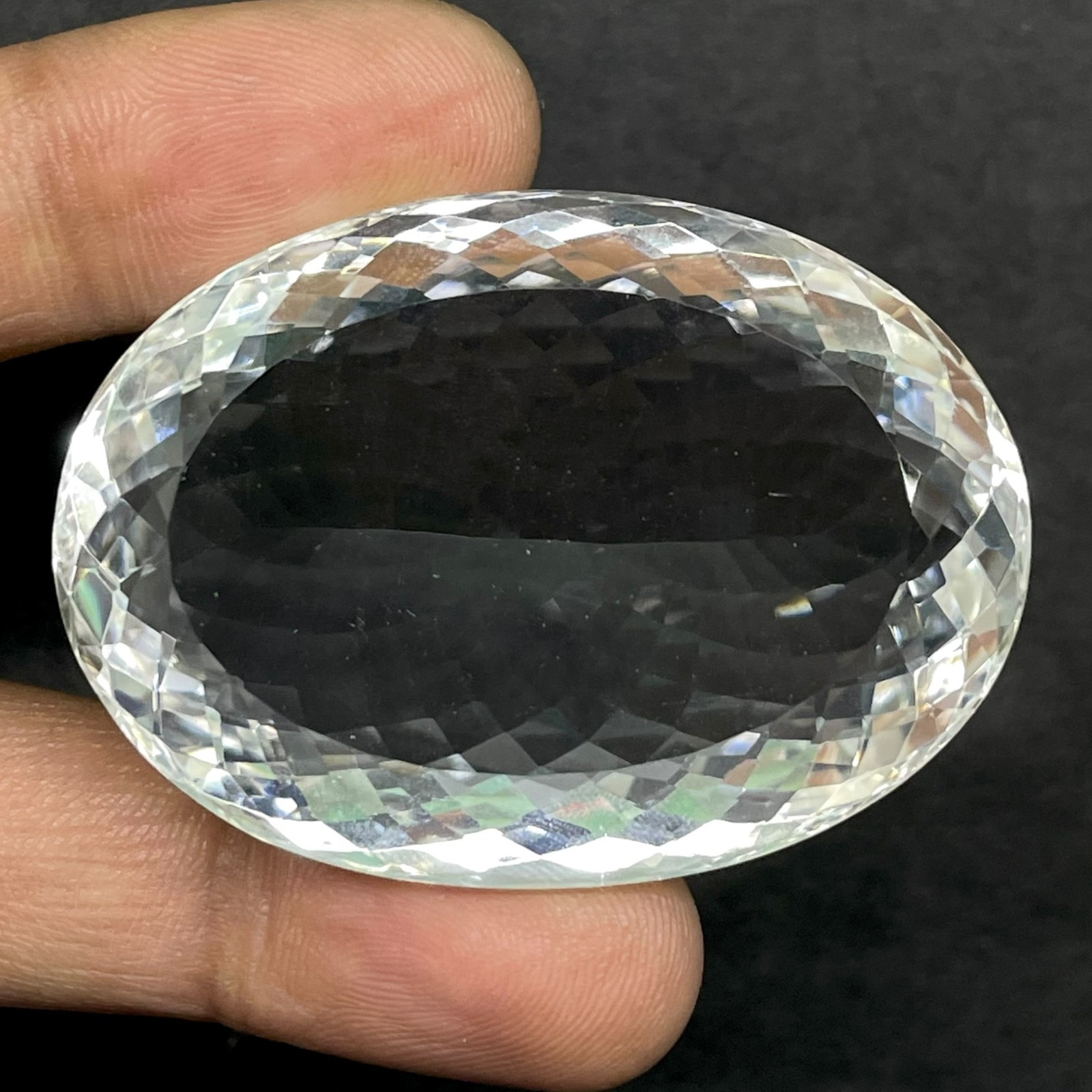 202.16 Cts Certified Natural White Crystal Quartz Loose Pendant Size Gemstone
