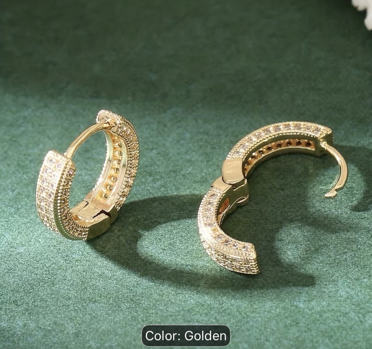 Beautiful Small Golden Earrings for Women